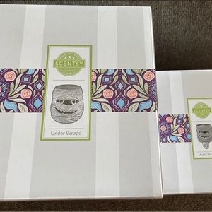 Scentsy Under Wraps Full Size & Mini Wax Warmers • NIP • Halloween Warmers